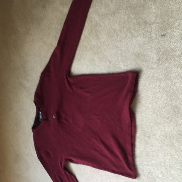 Avalanche thermal shirt, maroon red, size XL - Picture 1 of 7